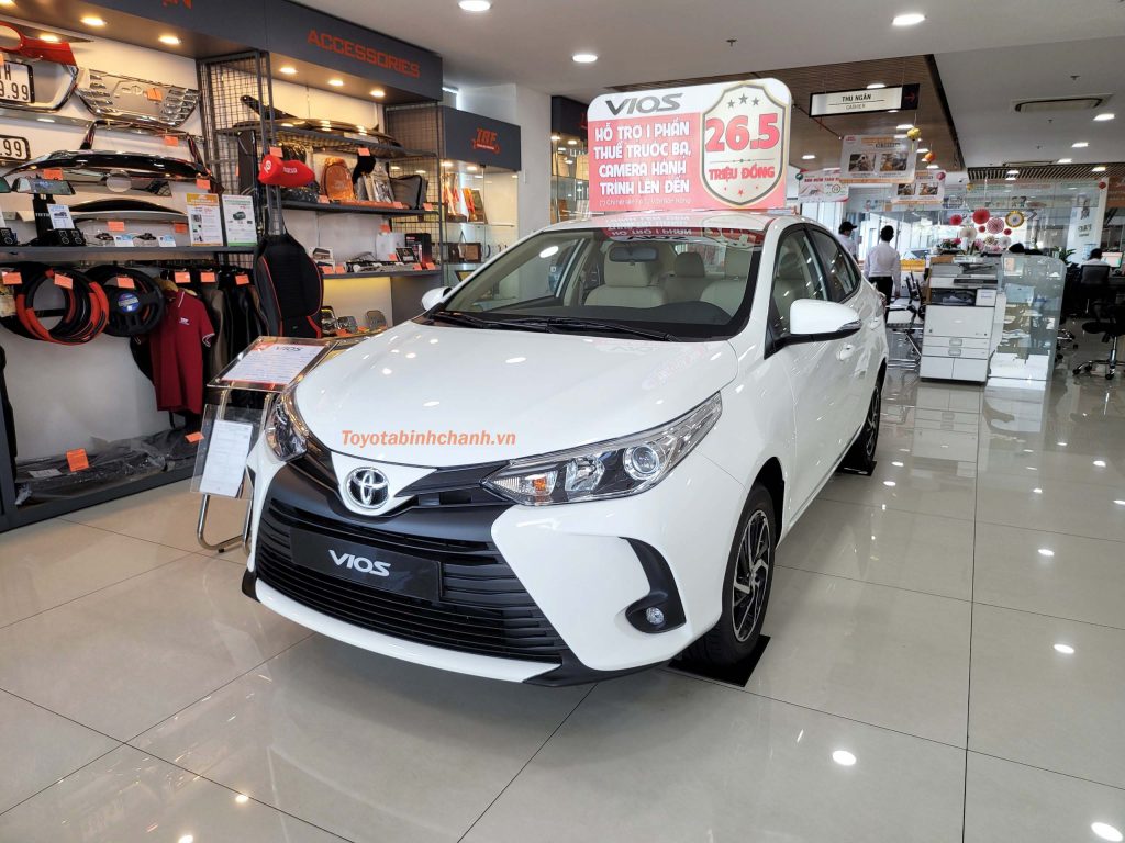 Toyota vios tự động tại Toyota Bình chánh